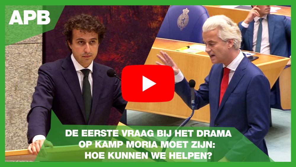 Jesse Klaver tijdens de APB