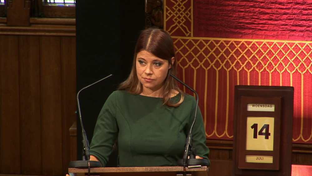 Lisa Westerveld in het coronadebat