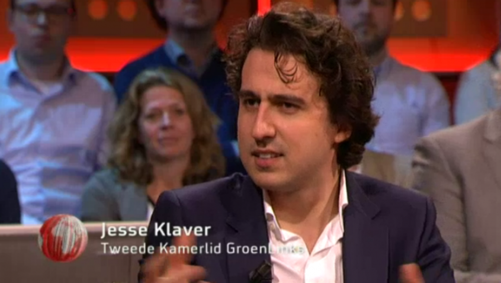 Jesse Klaver bij De Wereld Draait Door