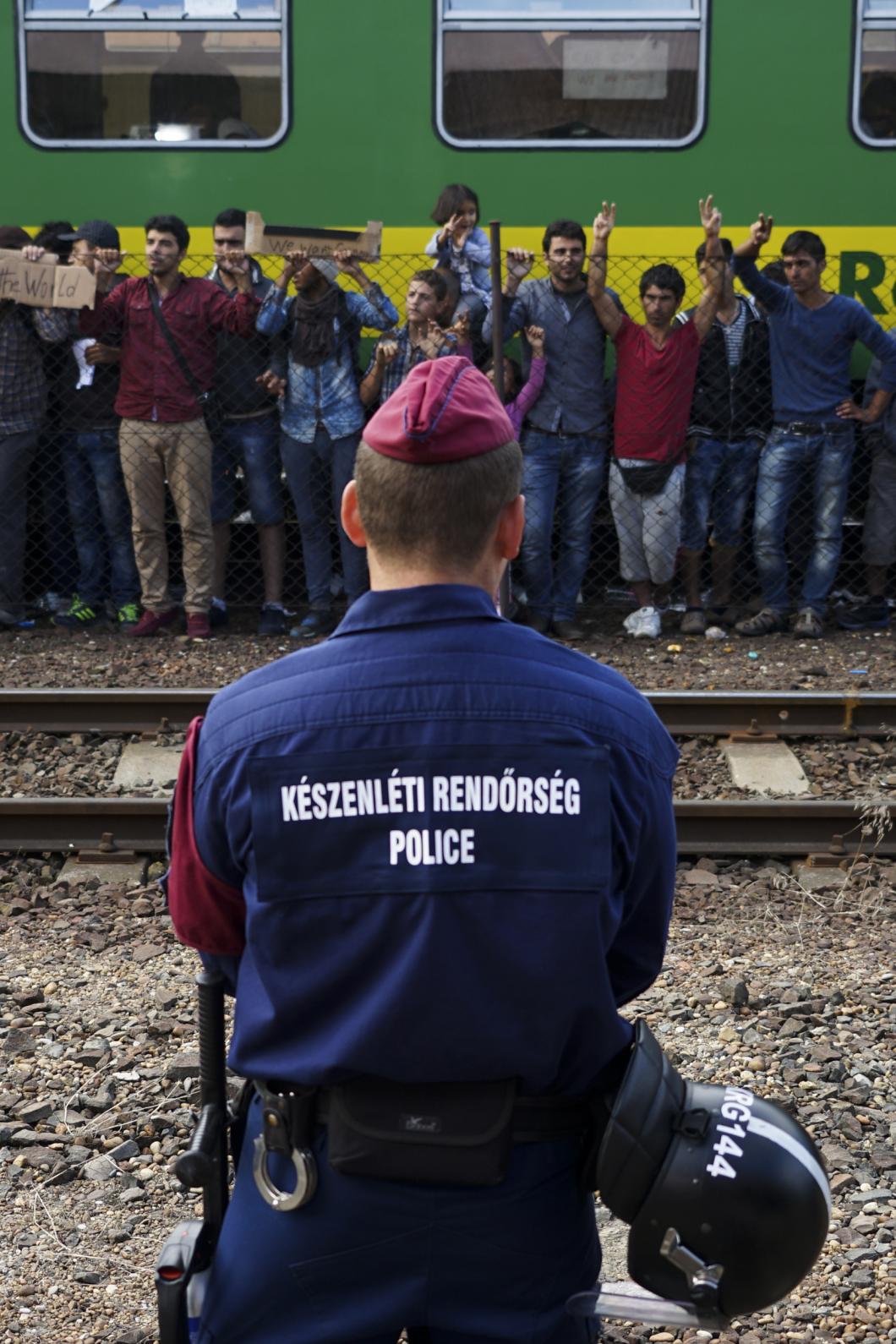 Vluchtelingen in Hongarije