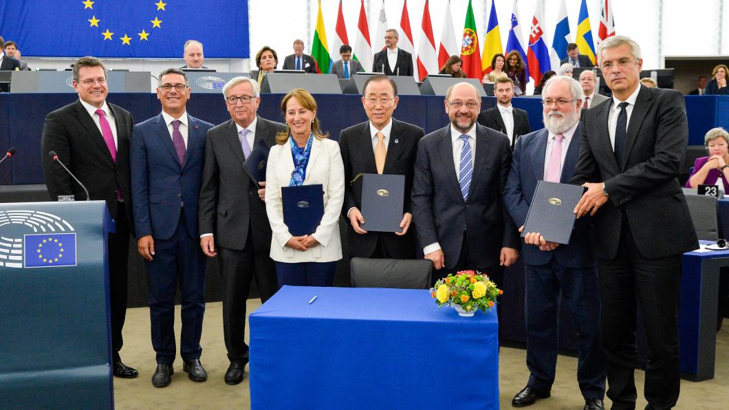 Europees Parlement ratificeert klimaatakkoord