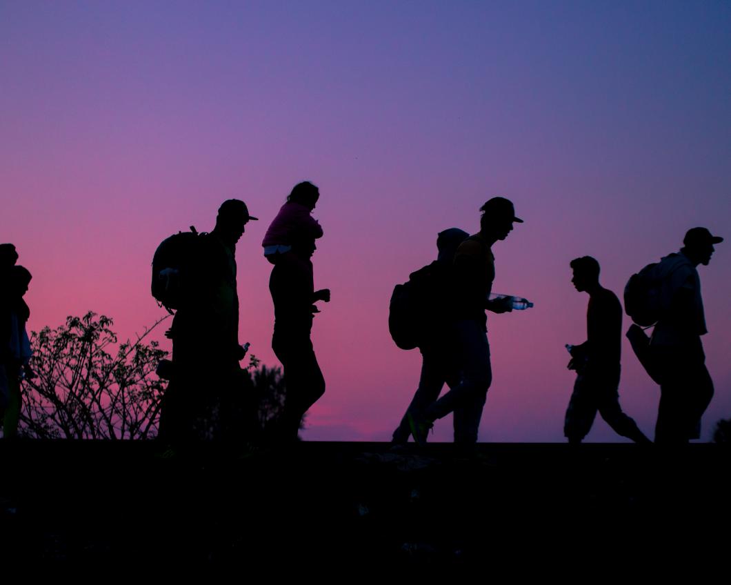 Photo by Erik Marquardt: migrants
