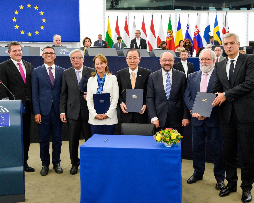 Europees Parlement ratificeert klimaatakkoord