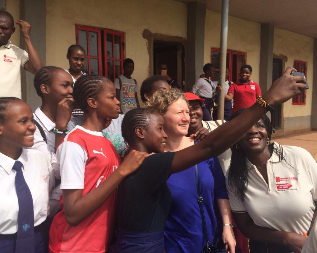 Judith Sargentini in Nigeria