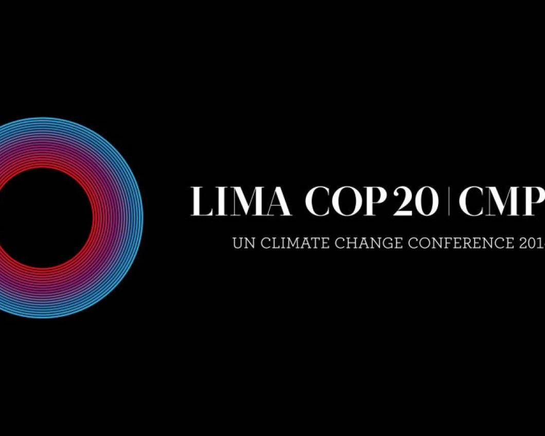 Logo van de klimaattop in Lima