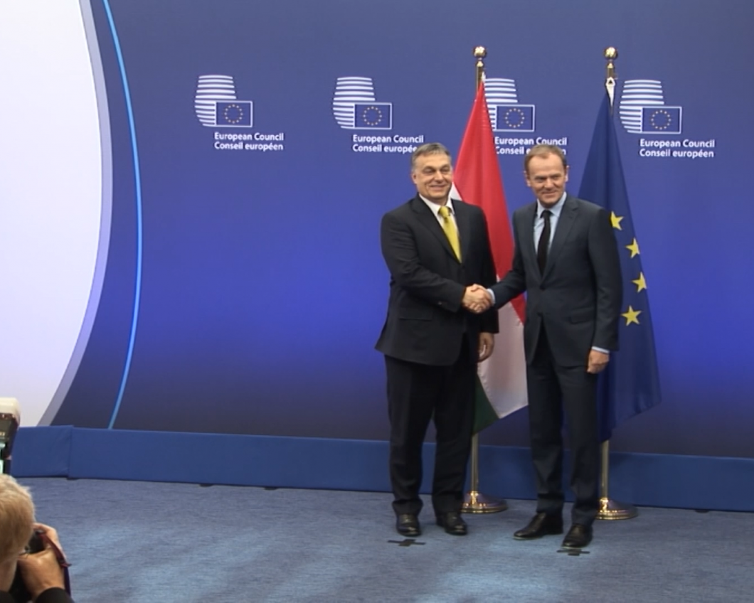 Orbán en Tusk over Hongarije