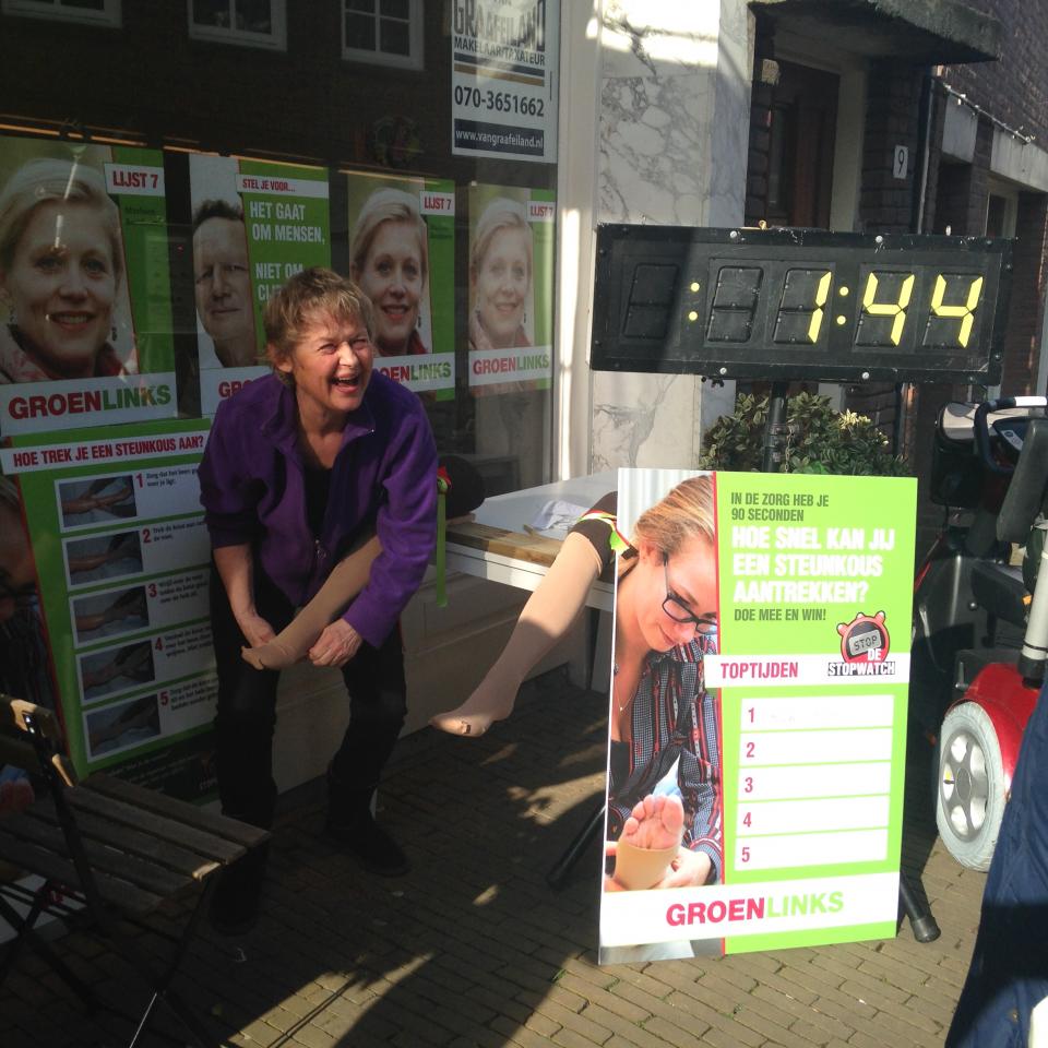 Stop de Stopwatch actie 1 maart, Rijswijk